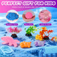 Unicorn & Axolotl 2 in 1 Sand and Water Table, Sensory Table With sand