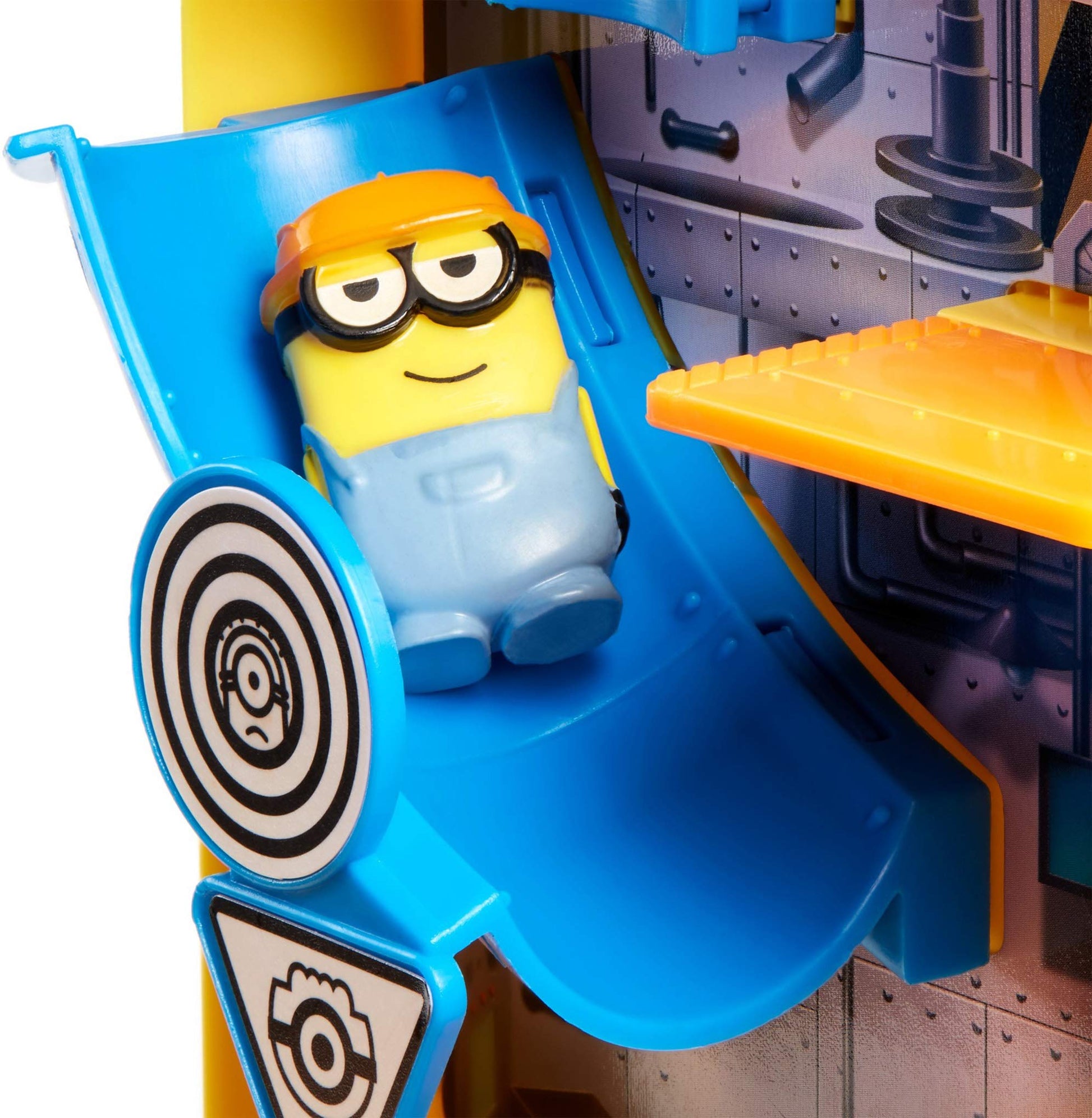 Minions: The Rise of Gru Splat‘EMS Construction Playset Toy, 2 Mini Minion Figures with Deluxe Launcher and Sticky Targets, Gift for Kids Ages 4