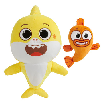 Baby Shark's Big Show! Sing & Swing Musical Plush Toys - 2-Pack Includes Baby Shark and William Stuffed Animals
