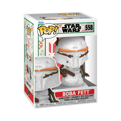 Funko Pop! Star Wars Holiday: Boba Fett Snowman
