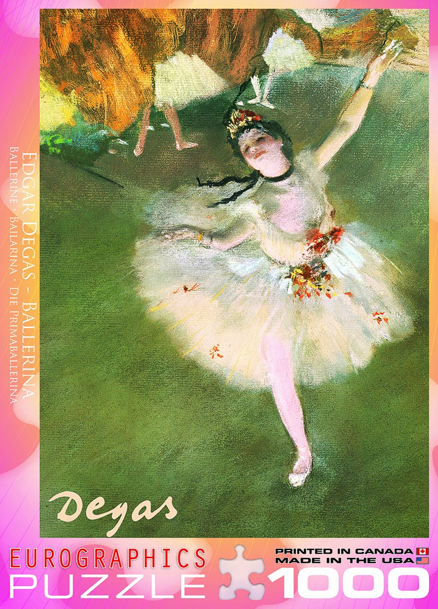 EuroGraphics Ballerina by Degas 1000 Piece Puzzle