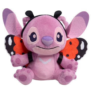 Disney Stitch Goes Wild Small Plush - Angel Butterfly, Soft Collectible Plush Stuffed Animal Toy with Wild Details, Cute & Fluffy, for Kids, Fans