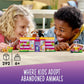LEGO Friends Pet Adoption Café 41699 Building Toy - Collectible Animal Rescue Set with Olivia & Priyanka Mini-Dolls, Cat & Dog Figures, Creative Toys