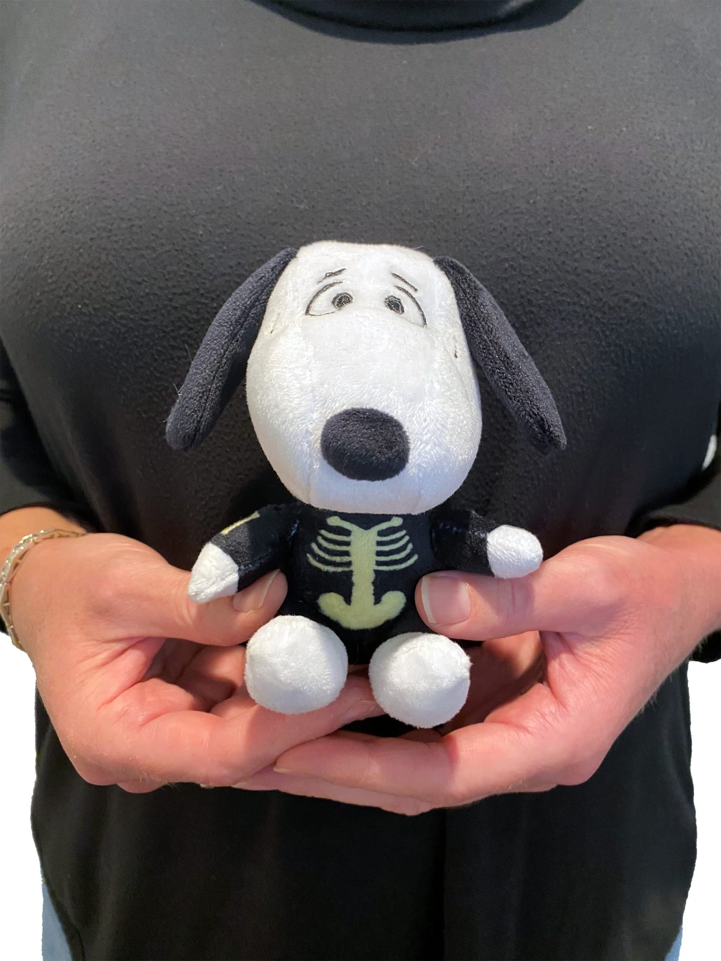 JINX Skeleton Costume Snoopy Mini Plush Toy 5" The Snoopy Show Stuffed Figure Apple TV+ Series for Fans of All Ages