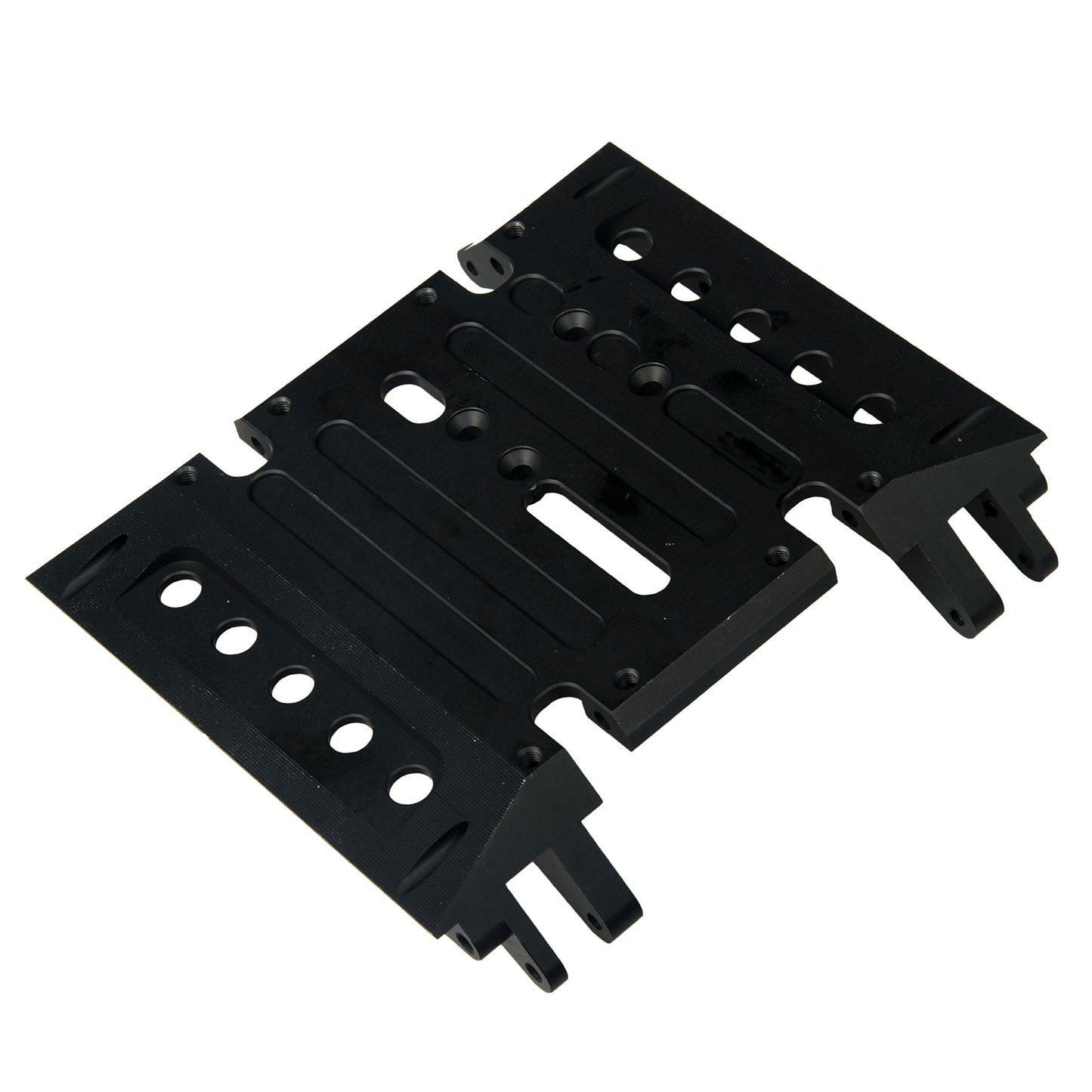 RCLions CNC Aluminum Center Gear Box Mount Skid Plate for Axial Wraith 90018 RC Crawler Car