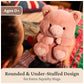 GUND Plumpkins Pig 8-Inch Premium Weighted Bottom Stuffed Animal Plush Toy