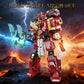HIGH GODO Holy Angel Mech Robot Transforming Building Blocks Set for Adults, Warrior Justice Hero Mech Model Building Kit, Cool Creative Robots Toys