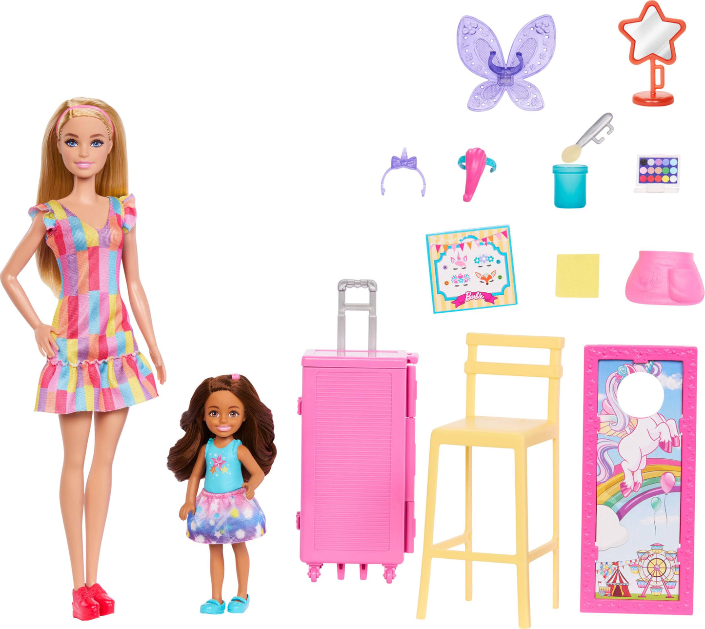 Barbie Mattel Day at the Fair Face Paint Playset, Blonde