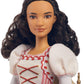 Mattel Universal Wicked Nessarose Fashion Doll & Accessories, Including Wheelchair, with Brown Curly Hair, Posability & Removable Ballroom Look