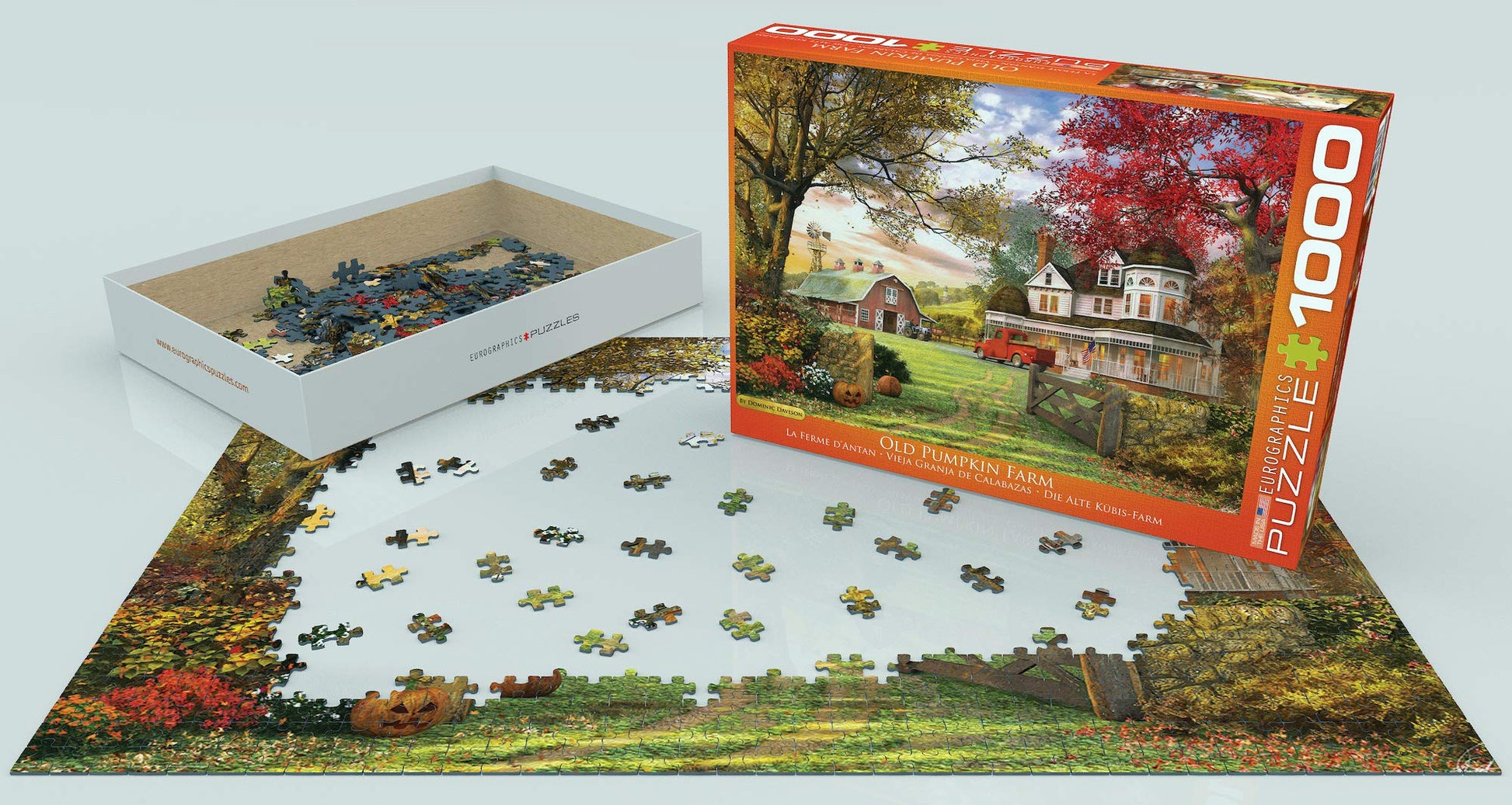 EuroGraphics Old Pumpkin Farm Jigsaw Puzzle (1000-Piece)