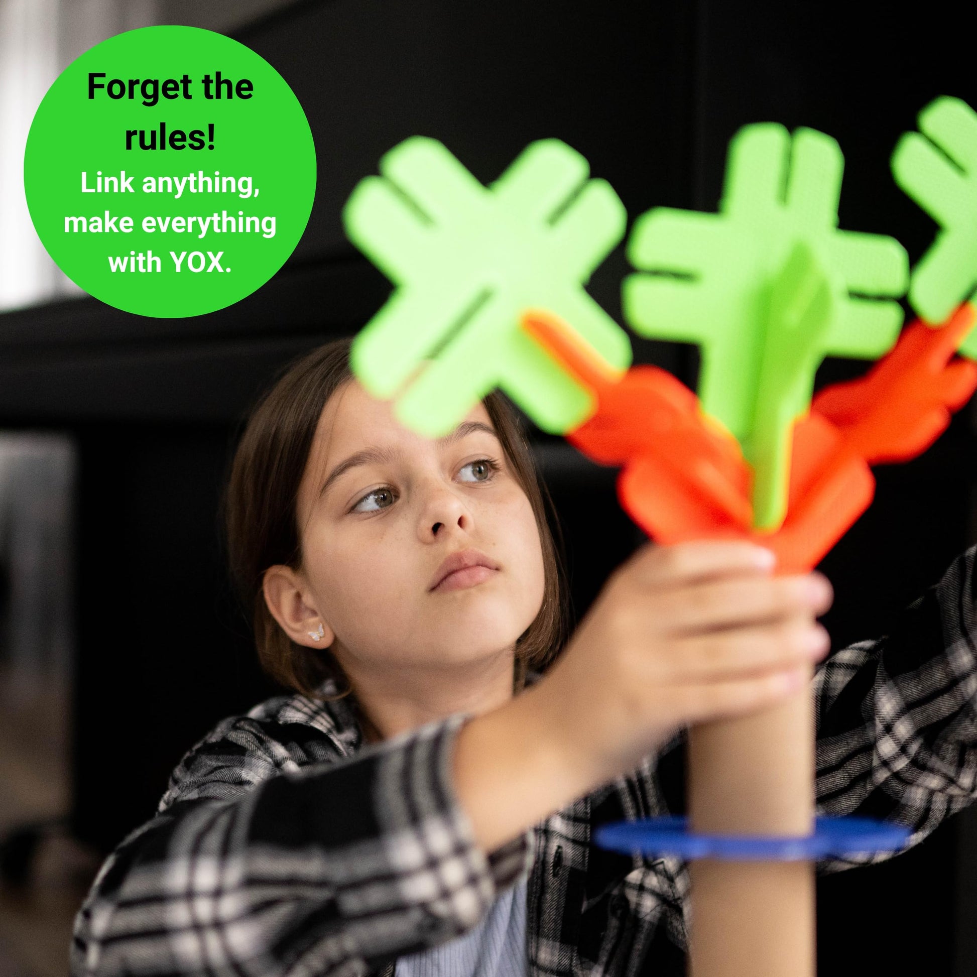 YOX Tops, Creative Educational Building & Construction STEM Toy Set for Kids, Learning Toys for Children Ages 4-10, Boys & Girls Fun Gift, Preschool