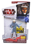 Star Wars 2010 The Clone Wars Series 4 Inch Tall Action Figure - CW42 ANAKIN SKYWALKER with Cold Weather Gear and Blue Lightsaber