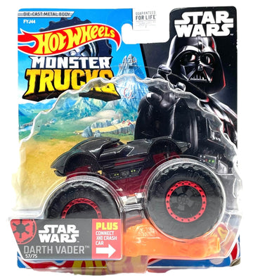 Monster Trucks 2022 Darth Vader with Connect and Crash car 57/75