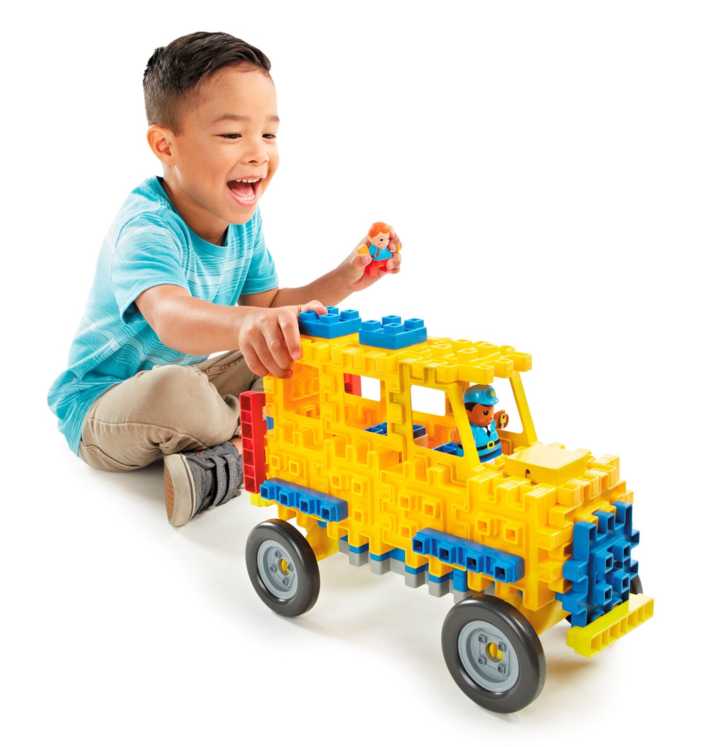 Little Tikes Waffle Blocks Vehicle School Bus