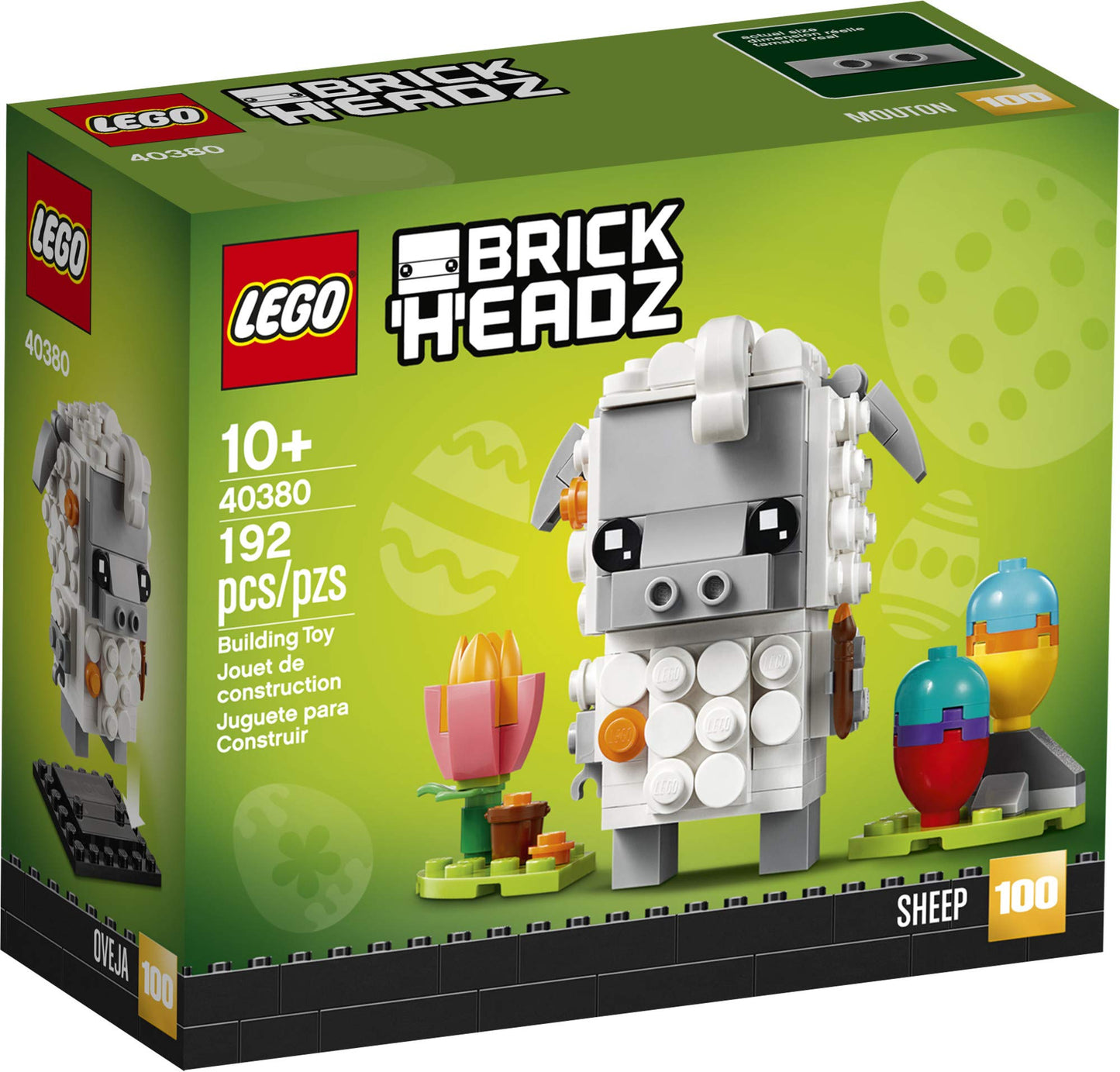 LEGO BrickHeadz Easter Sheep 40380 Building Kit, New 2021 (192 Pieces)