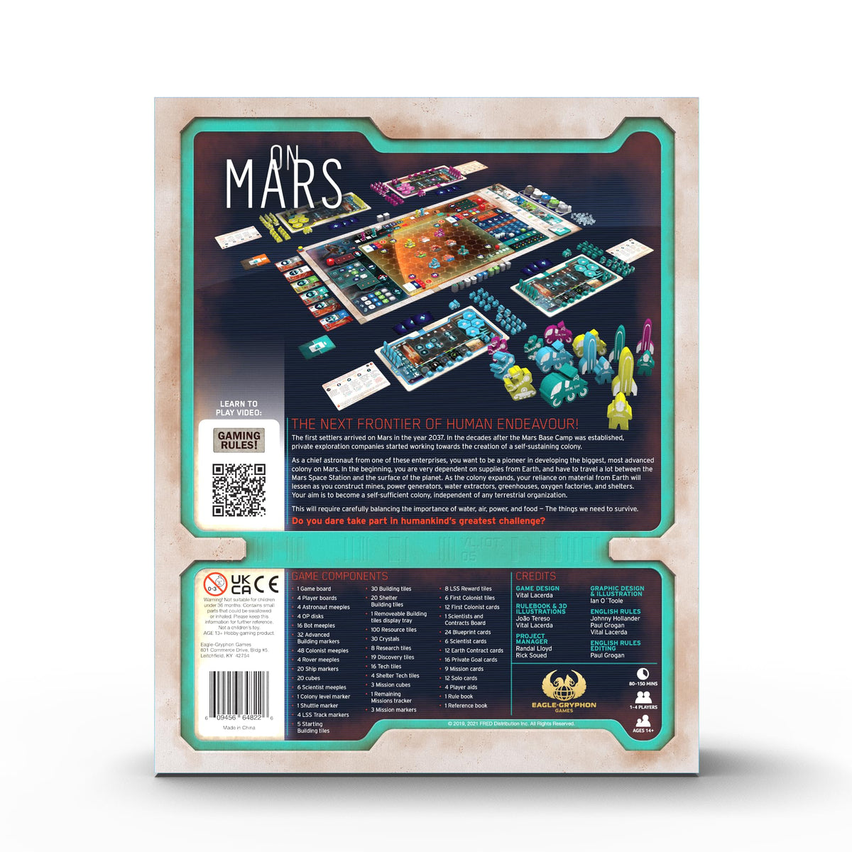 Eagle-Gryphon Games On Mars