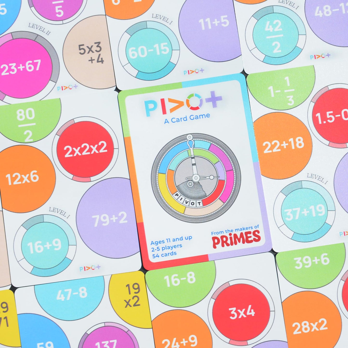 PIVOT - Friends & Family Card Game | Made by Teenagers | Build Mental Math | Social Impact | Ages 11 - 127