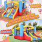 Whubefy Bounce House, Inflatable Bounce House for Kids 3-6 Big Kids 8-12, Indoor/Outdoor Double Slide Obstacle Bouncer with Blower, 12 x 9FT Jumping