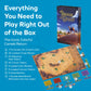 Allplay Through The Desert - Classic Strategy Board Game - Approachable, Elegant, Tactical - One of The Great Strategy Board Games for Adults - Also