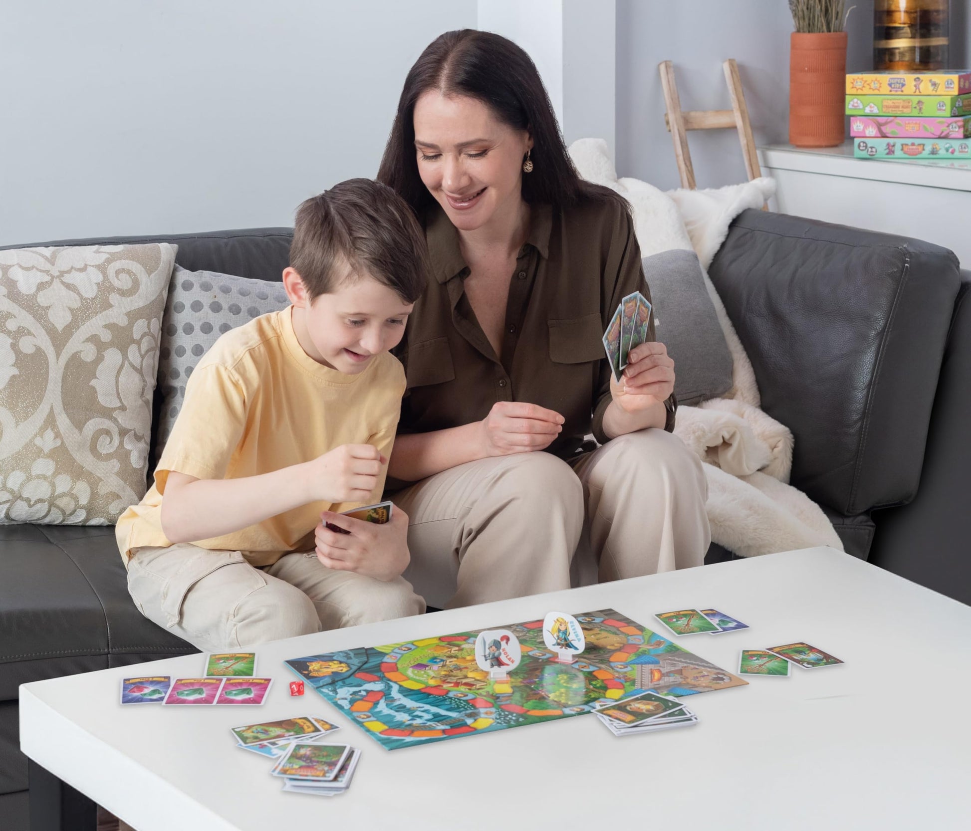 My First Dragon Adventure Board Game - Kids Save The Kingdom, Beginner Fantasy Adventure Game for Children 5+, Exciting Hands-On Dragon Fun for Family