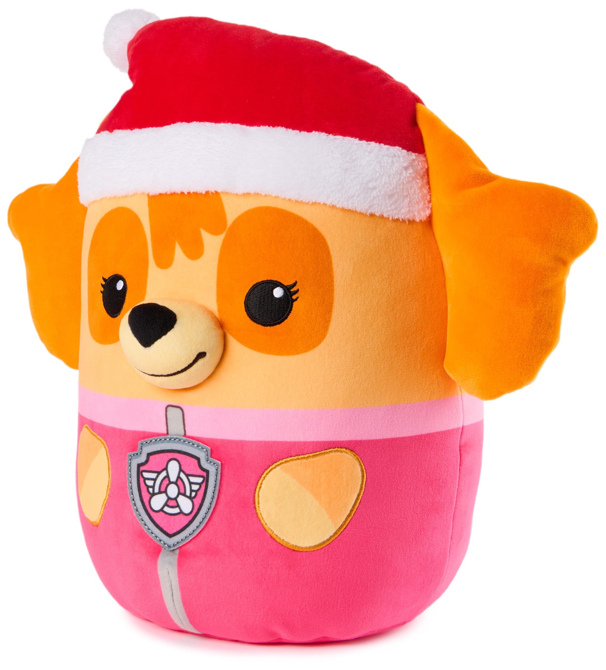 PAW Patrol Winter Holiday Skye 12-Inch Squishy Plush Toy for Ages 3+