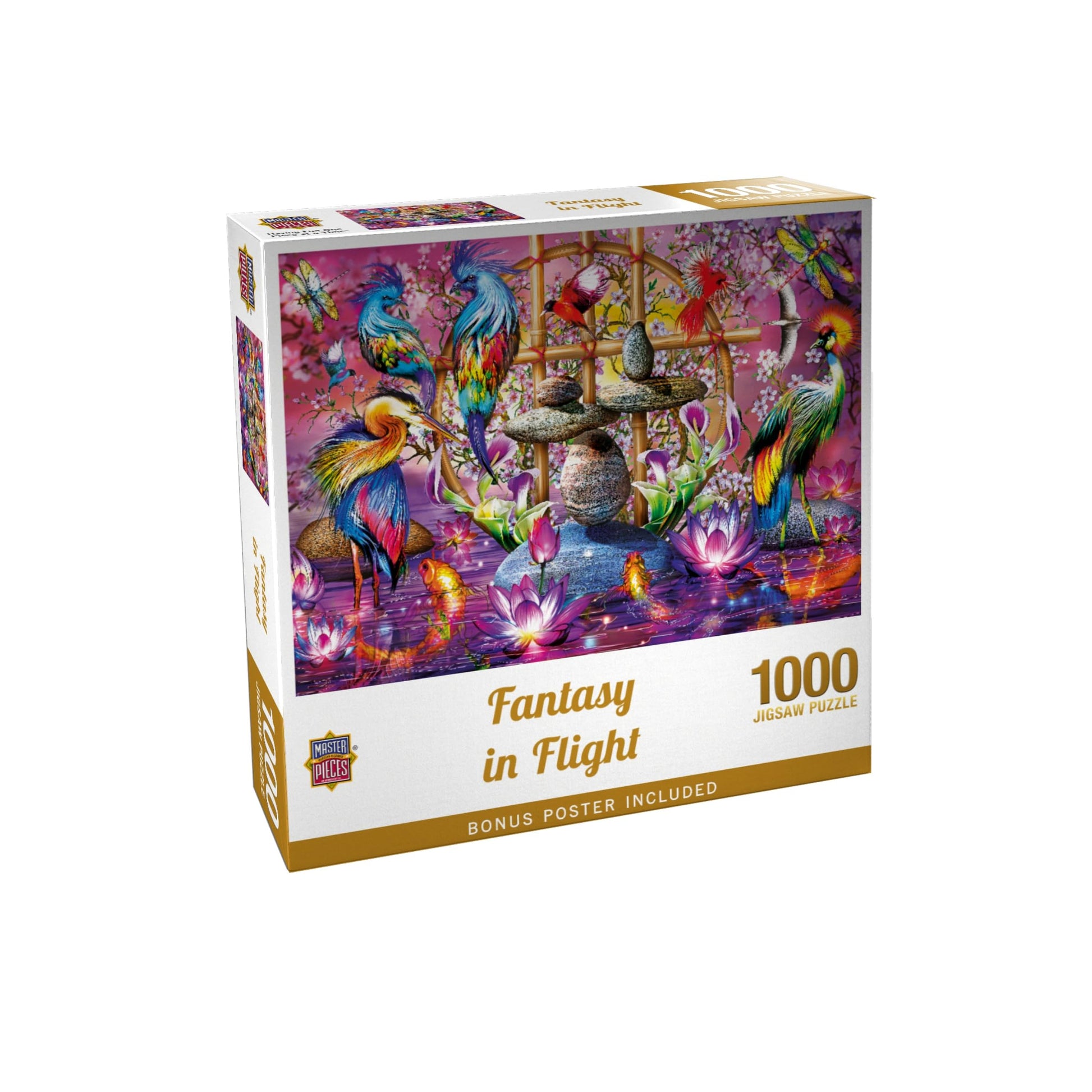 Masterpieces 1000 Piece Jigsaw Puzzle for Adults and Families - Fantasy in Flight - 19.25"x26.63"