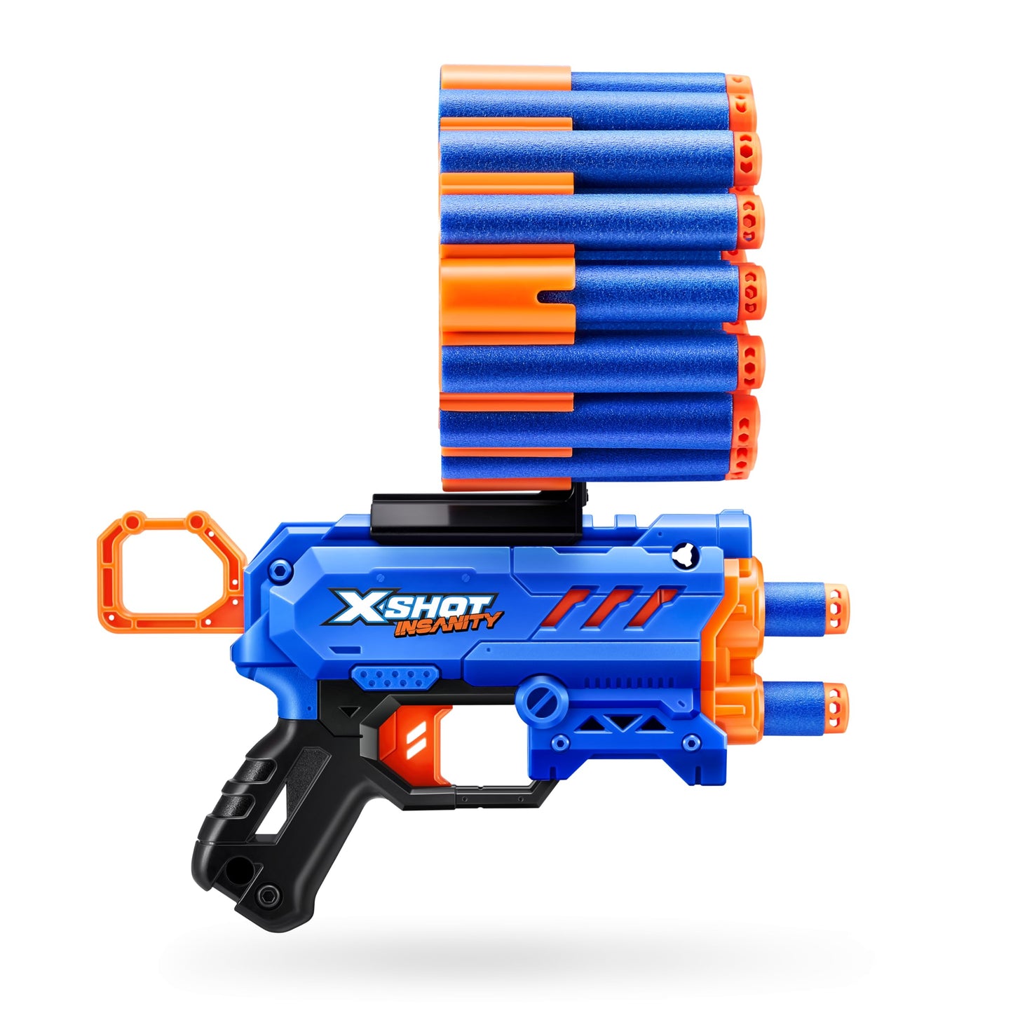 XSHOT Insanity Micro Blaster Dual Pack by ZURU with 48 Air Pocket Technology Foam Darts and Dart Storage, Outdoor Toy for Boys and Girls, Teens