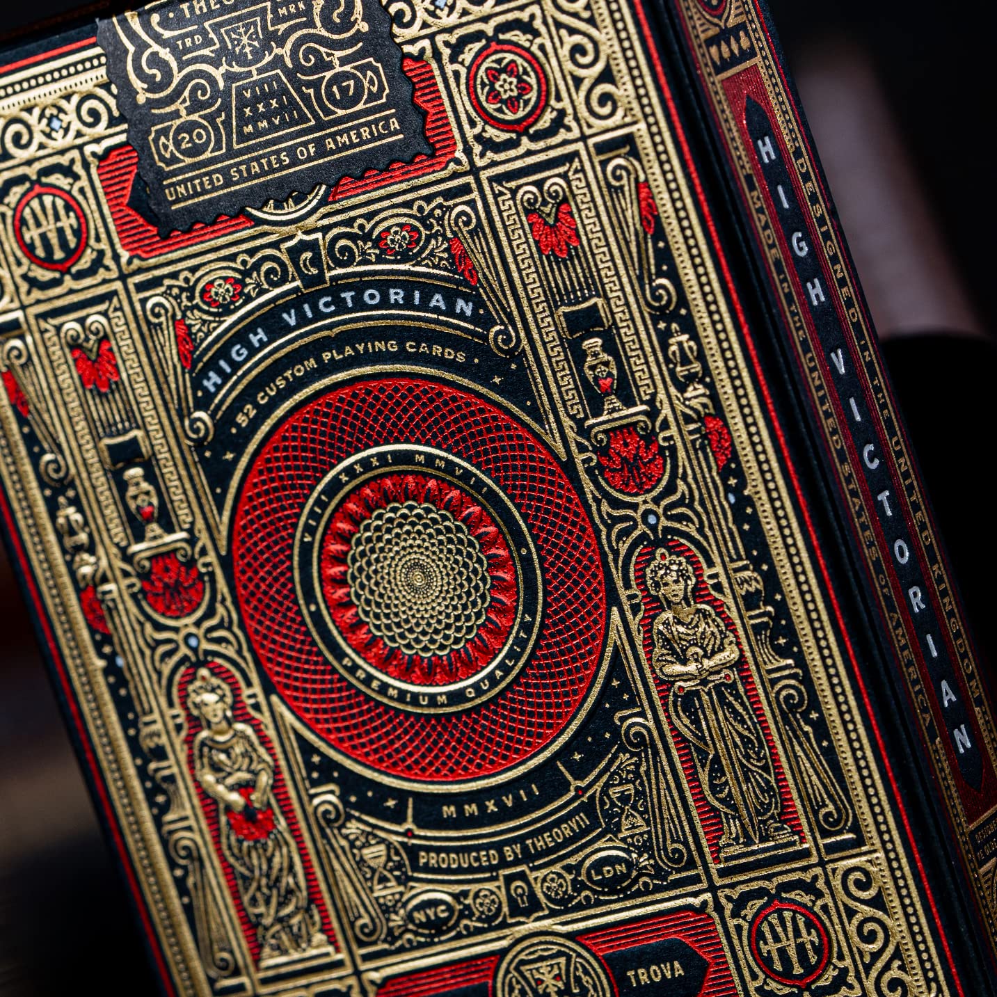 theory11 High Victorian Red Playing Cards