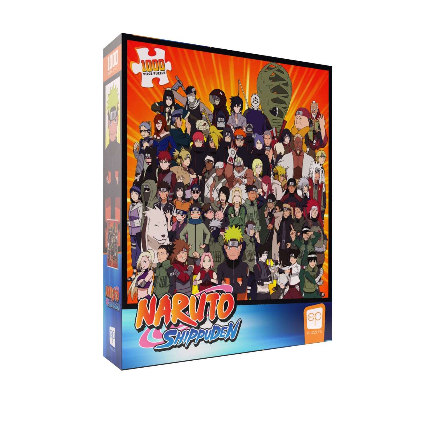 USAOPOLY Naruto “Never Forget Your Friends” 1000 Piece Jigsaw Puzzle | Collectible Puzzle Featuring Artwork of Naruto Uzumaki & Characters from