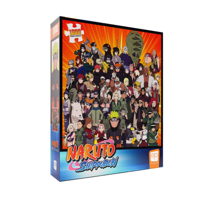 USAOPOLY Naruto “Never Forget Your Friends” 1000 Piece Jigsaw Puzzle | Collectible Puzzle Featuring Artwork of Naruto Uzumaki & Characters from