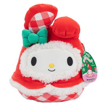 Squishmallows 8-Inch My Melody Hello Kitty Holiday Jazwares Plush