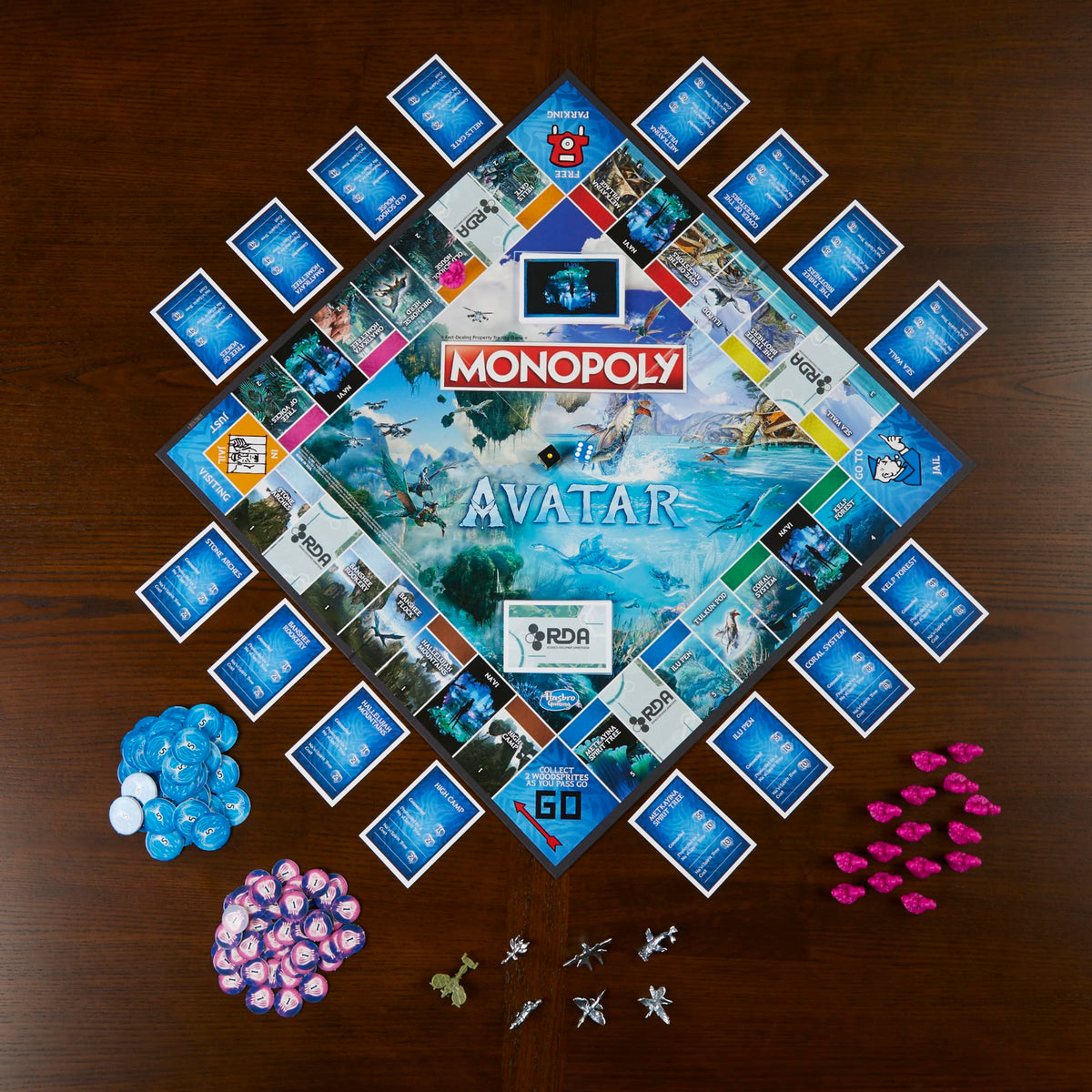 Monopoly: Avatar Edition Board Game for Ages 8 and Up, Family Games for 2 to 6 Players, Kids Games