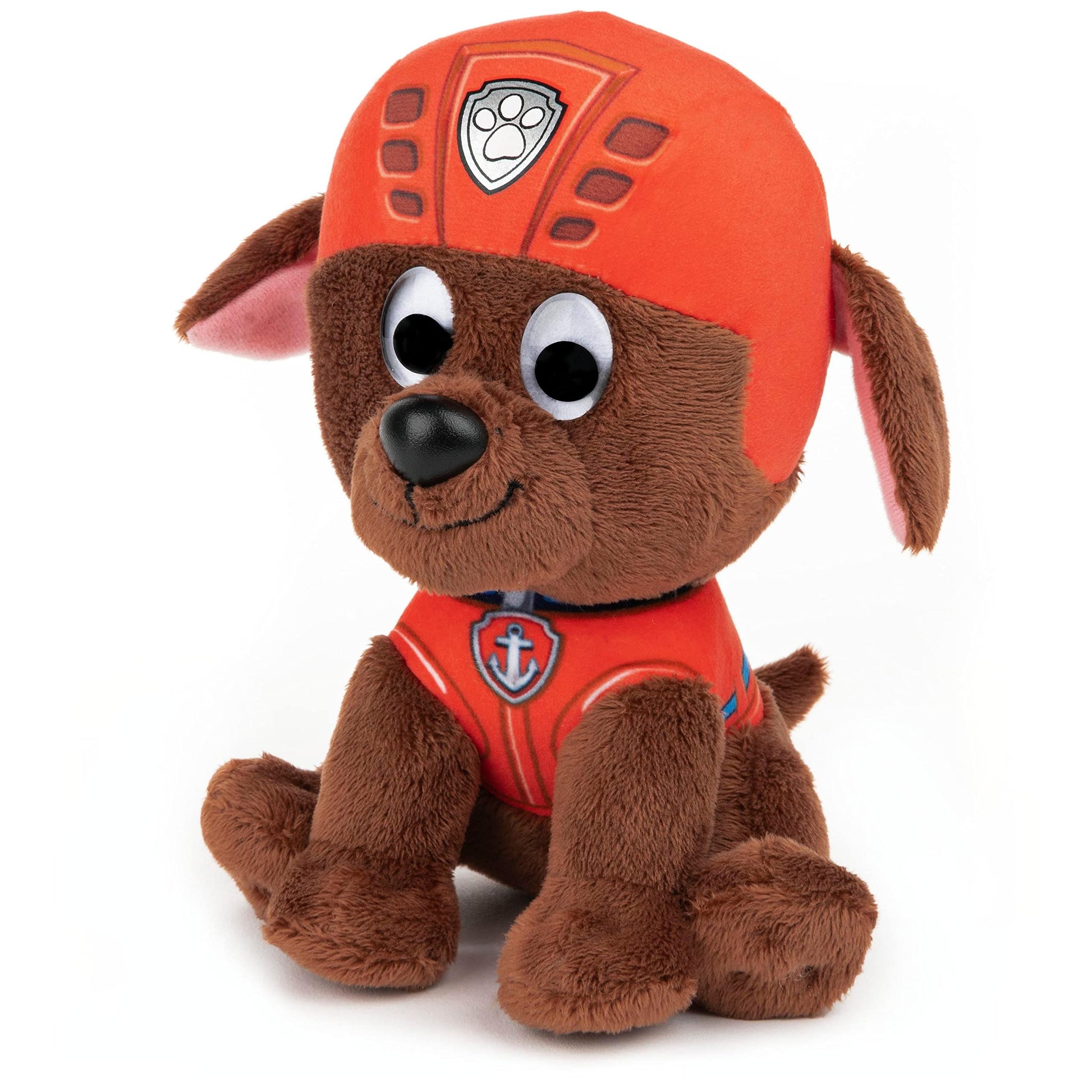 GUND Official PAW Patrol Soft Dog Themed Cuddly Plush Toy Zuma 6-Inch Soft Play Toy for Boys and Girls Aged 12 Months and Above