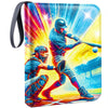 Zipper Cards Binder for 900-Pocket Baseball Trading Cards, Premium Collectible Cards Book Album With Removable Sleeves for MTG, TCG & Sports Cards