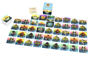 Tranquility Board Game - Set Sail for Paradise in This Silent Cooperative Adventure! Strategy Game, Family Game for Kids and Adults, Ages 8+, 1-5
