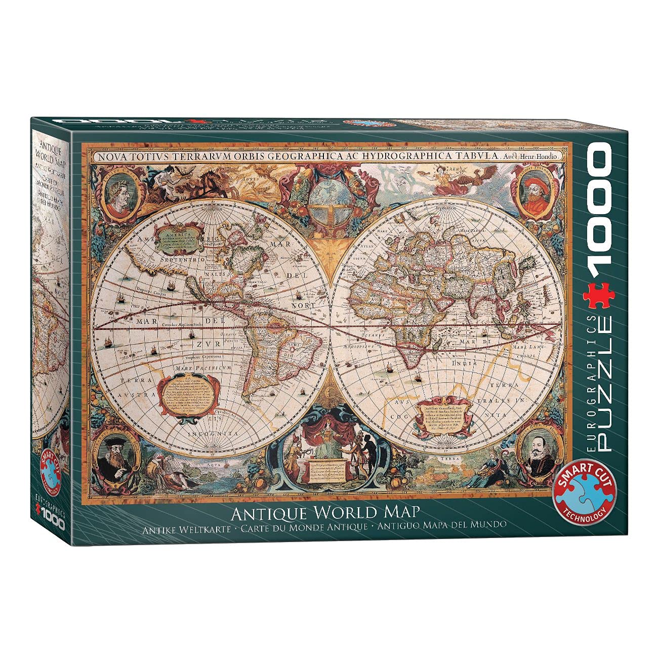 EuroGraphics Antique World Map Puzzle (1000-Piece)