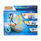 Sonic The Hedgehog Speed RC Skateboard Vehicle with Gold Ring Controller - Light Up Wheels & 360 Spins, Turbo Mode for Extra Boost, 2.4GHz, 100FT