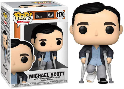 Funko POP! TV: The Office - Michael Scott Standing with Crutches