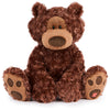 GUND Philbin Classic Teddy Bear, Premium Stuffed Animal for Ages 1 and Up, Chocolate Brown, 18”