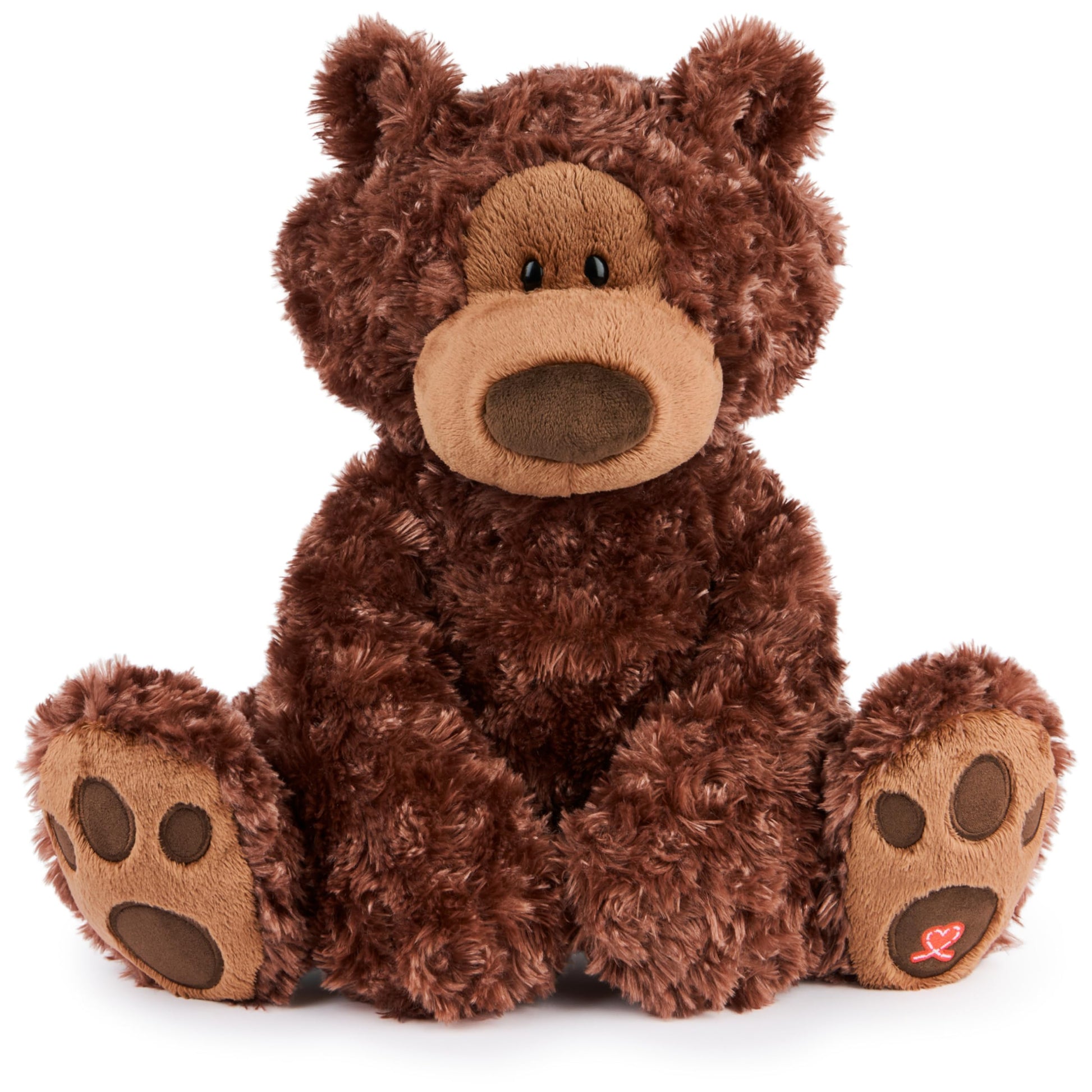GUND Philbin Classic Teddy Bear, Premium Stuffed Animal for Ages 1 and Up, Chocolate Brown, 18”