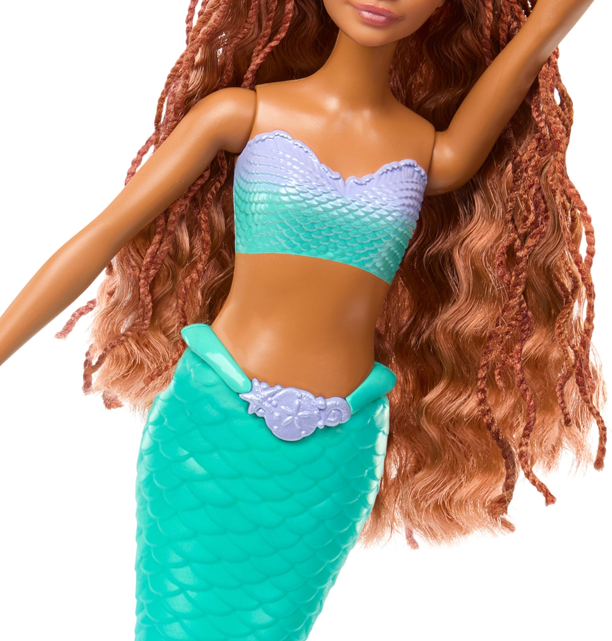 Mattel Disney The Little Mermaid Doll, Ariel, Singing and Fantasy, Singing with Mermaid Tail, Collectable, Children's Toy, from 2 Years, HNK77