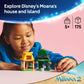 LEGO Disney Moana's Island Fun Building Toy Playset - Princess Moana Toy for Kids, Girls and Boys, Ages 5+ - with 2 Disney Micro-Dolls and Pua Animal