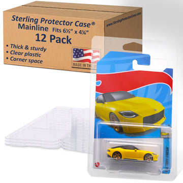 Sterling Protector Case Mainline 12 Pack Model 17201 for Card Size 6.5x4.25