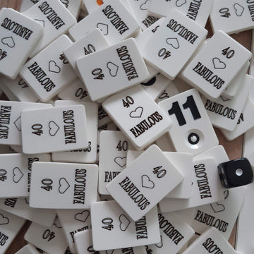 Antochia Crafts Personalized Rummy Tiles - Custom Rummy Game Tiles