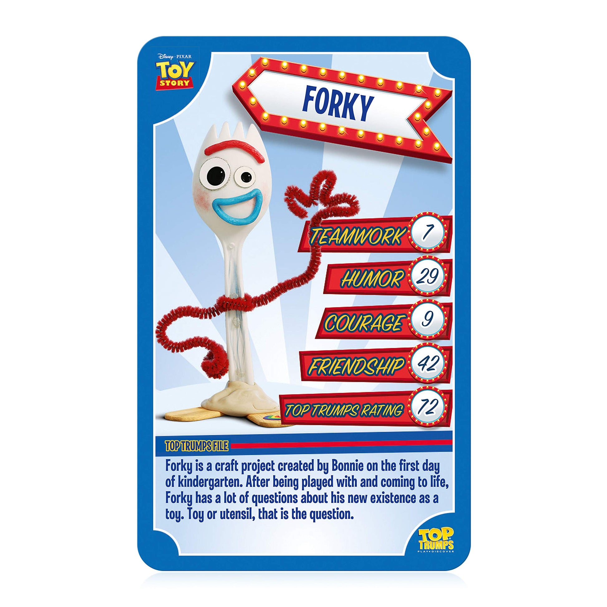 Top Trumps Card Game Disney Pixar Toy Story - Family Games for Kids and Adults - Learning Games - Kids Card Games for 2 Players and More - Kid War