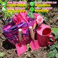 Kids Watering Can Gardening Tools Set Sand Toy Outdoor Toddler Girls (Pink)