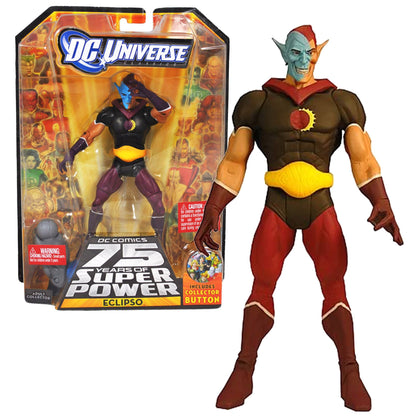 DC Comics Mattel Year 2009 DC Universe 75 Years of Super Power Wave 12 Classics Series 6 Inch Tall Action Figure #1 - ECLIPSO with Darkseid's Left Leg