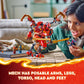 LEGO NINJAGO Kai’s Ninja Climber Mech Adventure Toy Set, Buildable Figure with 4 Ninja Action Figures for Independent Play, Ninja Gift for Kids, Boys
