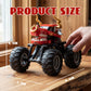 Technic Building Monster Cow Truck Toy, 2 in1 Pull Back Car for Off Road Stunts, DIY Building Cars Toy,Racing Action Toys for Boys and Girls 6+ Years