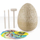 Dan&Darci Jumbo Dino Easter Egg - Unearth 12 Unique Large Surprise Dinosaurs in One Giant Filled Egg -Easter Gifts for Kids - Discover Dinosaur